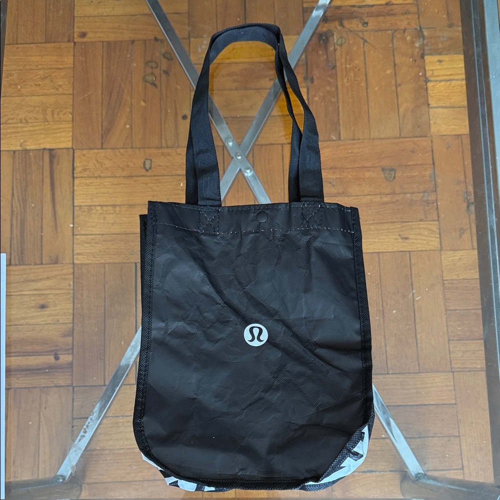 lululemon athletica Black and Yellow Tote